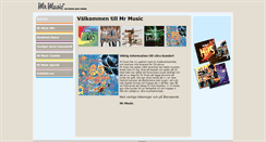Desktop Screenshot of mrmusic.se
