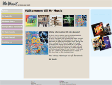 Tablet Screenshot of mrmusic.se